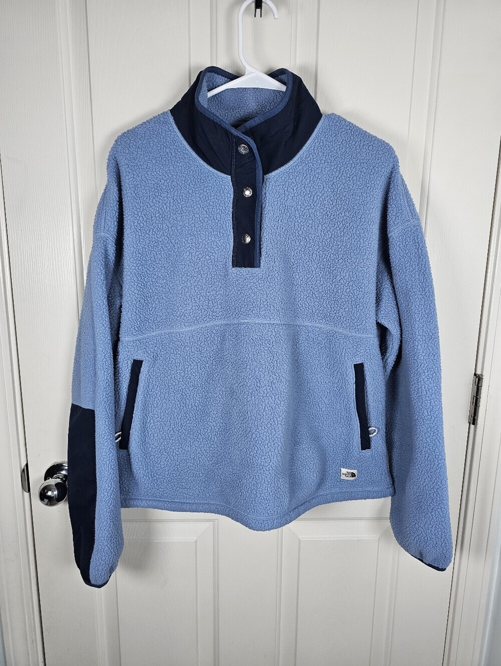 The North Face Cragmont Fleece Quarter-Snap Long-Sleeve Pullover Size L